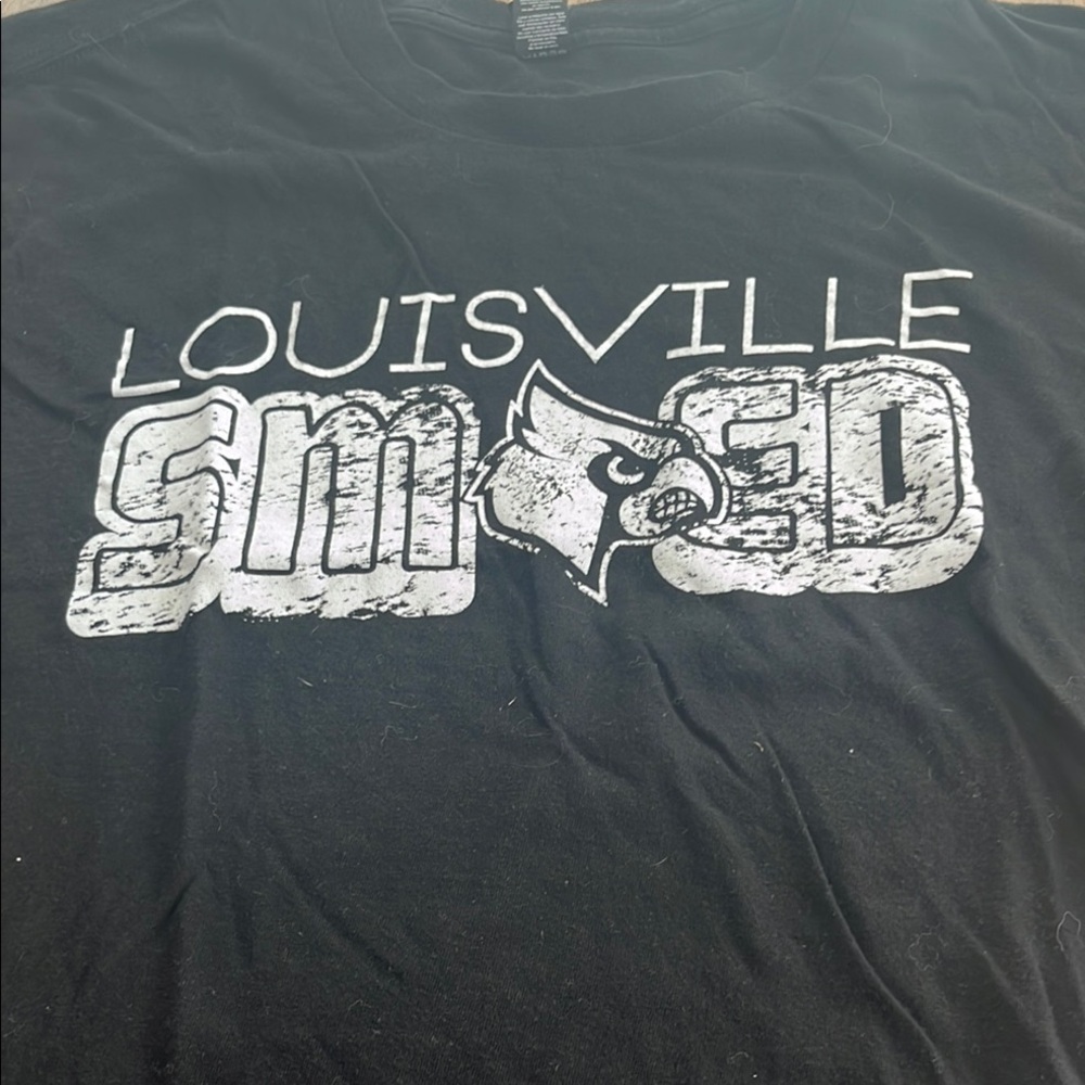 U of L cheerleading t shirt
